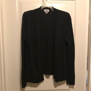 long sleeve open front cardi